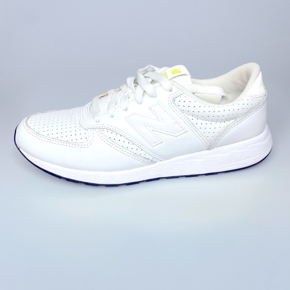 New Balance 420 White/Lime Mens/Womens - Picture 7 of 9